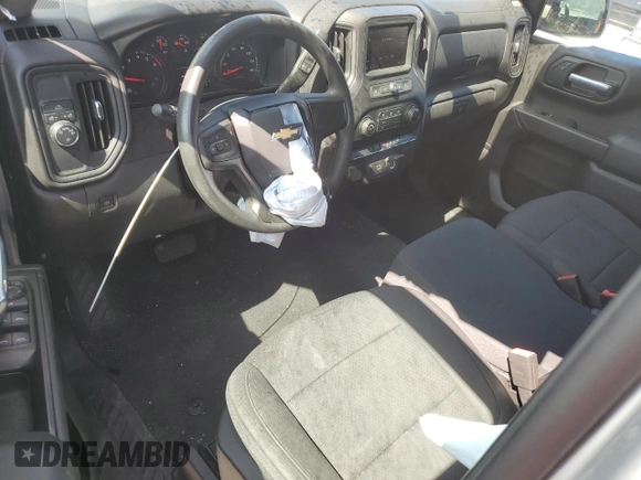 2020 Chevrolet Silverado 1500 Custom with VIN 3GCPWBEF8LG317269, listed as a Copart auction lot 55976795 with 45,878 mi miles and Salvage Title. Bid and sale history available at DreamBid. Image 8.