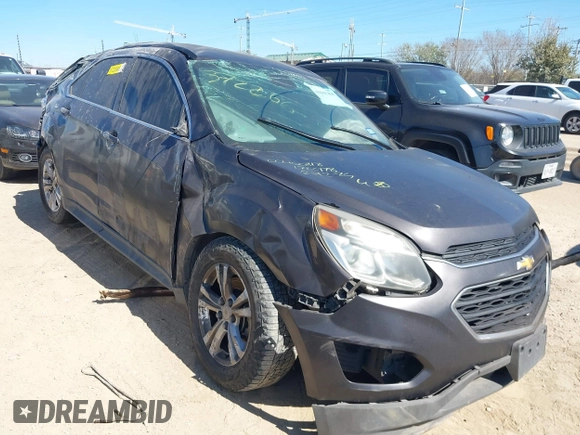 2016 Chevrolet Equinox LS with VIN 2GNALBEK4G6176978, listed as a IAAI auction lot 41665460 with 125,120 mi miles and . Bid and sale history available at carsss.com. Image 1.