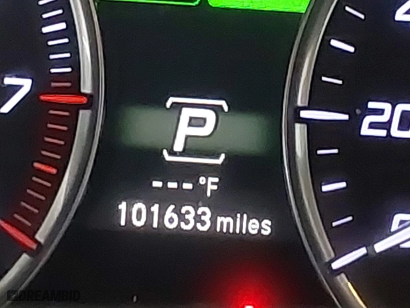 2016 Acura TLX Tech with VIN 19UUB1F55GA010484, listed as a IAAI auction lot 41286926 with 101,633 mi miles. Bid and sale history available at carsss.com. Image 16.
