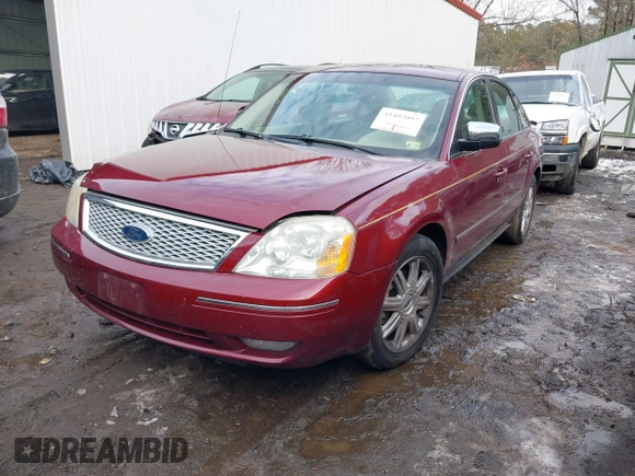 2005 Ford Five Hundred Limited with VIN 1FAFP25155G129701, listed as a IAAI auction lot 41402097 with 86,264 mi miles. Bid and sale history available at carsss.com. Image 17.