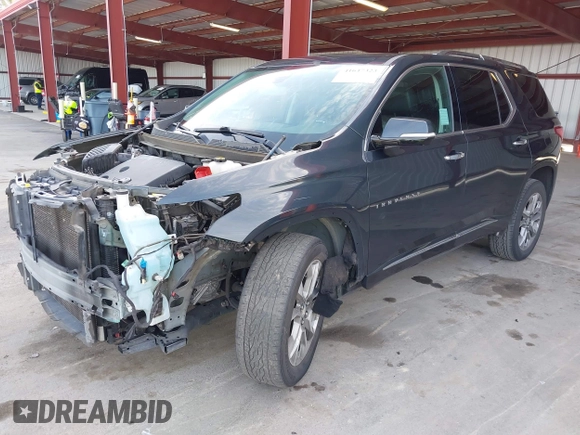 2020 Chevrolet Traverse Premier with VIN 1GNERKKW9LJ305205, listed as a IAAI auction lot 41647323 with 80,985 mi miles and . Bid and sale history available at DreamBid. Image 20.