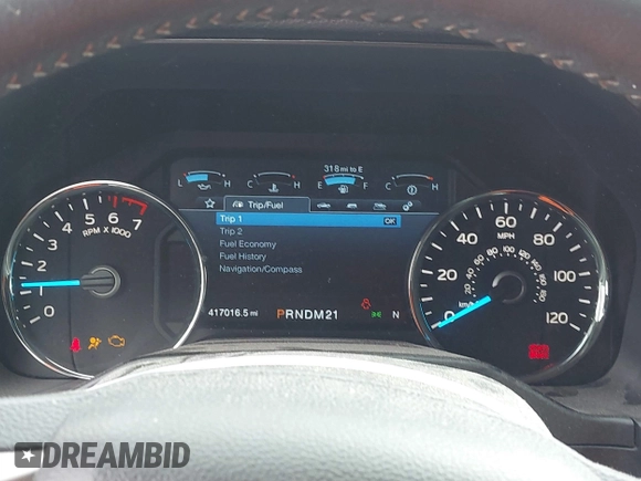 2016 Ford F-150 XL with VIN 1FTEW1CF7GFA50864, listed as a IAAI auction lot 41578834 with 417,016 mi miles and . Bid and sale history available at DreamBid. Image 7.