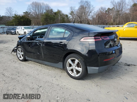 2012 Chevrolet Volt with VIN 1G1RA6E44CU116794, listed as a Copart auction lot 49116705 with 136,015 mi miles and Salvage Title. Bid and sale history available at carsss.com. Image 2.