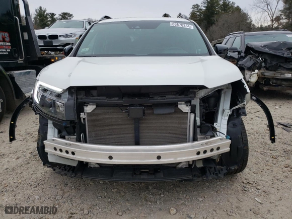 2022 Honda Passport Elite with VIN 5FNYF8H02NB008503, listed as a Copart auction lot 86876334 with 20,005 mi miles and Salvage Title. Bid and sale history available at carsss.com. Image 5.