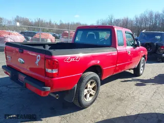 2006 Ford Ranger XL with VIN 1FTYR15E96PA21836, listed as a IAAI auction lot 41987657 with 81,960 mi miles. Bid and sale history available at carsss.com. Image 4.