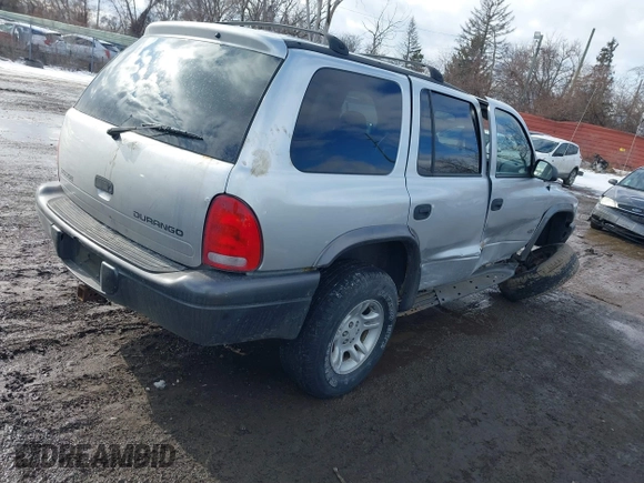 2002 Dodge Durango Sport with VIN 1B4HS38N92F195561, listed as a IAAI auction lot 41423184 with 179,433 mi miles. Bid and sale history available at carsss.com. Image 4.