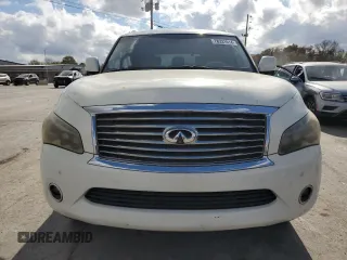 2012 Infiniti QX56 8-passenger with VIN JN8AZ2NDXC9716412, listed as a Copart auction lot 78331614 with 198,909 mi miles and Clean Title. Bid and sale history available at carsss.com. Image 5.