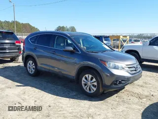2014 Honda CR-V EX-L with VIN 2HKRM4H72EH615082, listed as a IAAI auction lot 41490549 with 125,355 mi miles. Bid and sale history available at carsss.com. Image 1.