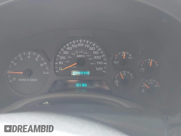 2003 Chevrolet TrailBlazer LS with VIN 1GNDS13S232326932, listed as a IAAI auction lot 42194665 with 137,183 mi miles and . Bid and sale history available at DreamBid. Image 7.