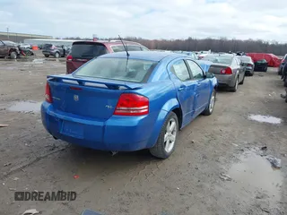 2008 Dodge Avenger R/T with VIN 1B3LC76M68N614347, listed as a IAAI auction lot 41808326 with 174,398 mi miles and . Bid and sale history available at DreamBid. Image 4.