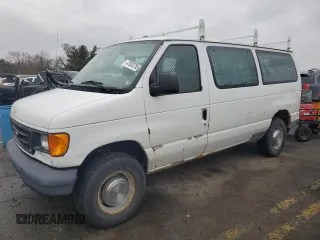 2006 Ford Econoline Cargo with VIN 1FTNE24W56HB13194, listed as a Copart auction lot 47833755 with 146,936 mi miles and Clean Title. Bid and sale history available at carsss.com. Image 1.