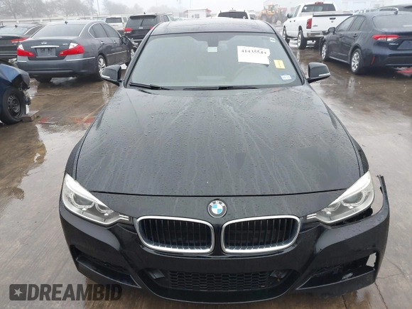 2014 BMW 3 Series 335i with VIN WBA3A9C57EF477662, listed as a IAAI auction lot 41435544 with 129,543 mi miles. Bid and sale history available at carsss.com. Image 13.