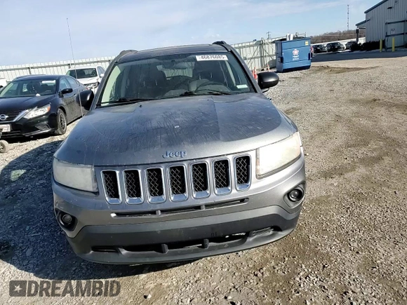 2011 Jeep Compass Latitude with VIN 1J4NT1FB5BD290818, listed as a Copart auction lot 46876085 with 176,008 mi miles and Salvage Title. Bid and sale history available at carsss.com. Image 12.