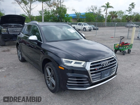 2018 Audi SQ5 Premium Plus z VIN WA1A4AFY6J2009085, wystawiony jako IAAI lot #42410933 z przebiegiem 59 773 mil mil oraz . Historia ofert i sprzedaży dostępna na DreamBid. Obrazek 6.