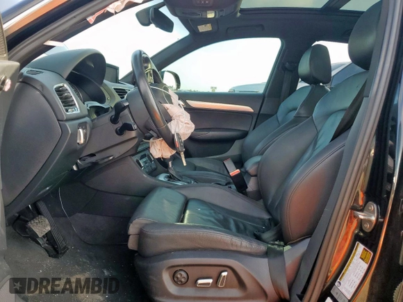 2018 Audi Q3 Premium Plus with VIN WA1HCCFS9JR009064, listed as a Copart auction lot 60396735 with 72,260 mi miles and Salvage title. Bid and sale history available at DreamBid. Image 7.