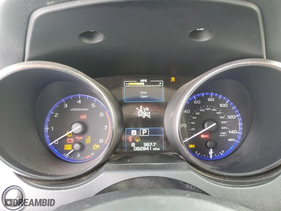 2019 Subaru Legacy Premium with VIN 4S3BNAF61K3030007, listed as a Copart auction lot 46242065 with 92841 miles and Salvage Title. Bid and sale history available at carsss.com. Image 9.