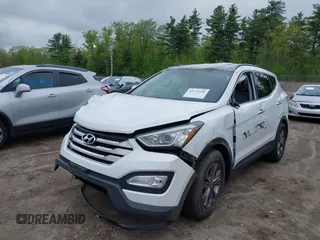 2014 Hyundai Santa Fe z VIN 5XYZUDLB9EG227009, wystawiony jako IAAI lot #42272191 z przebiegiem 97 474 mil mil oraz . Historia ofert i sprzedaży dostępna na DreamBid. Obrazek 2.