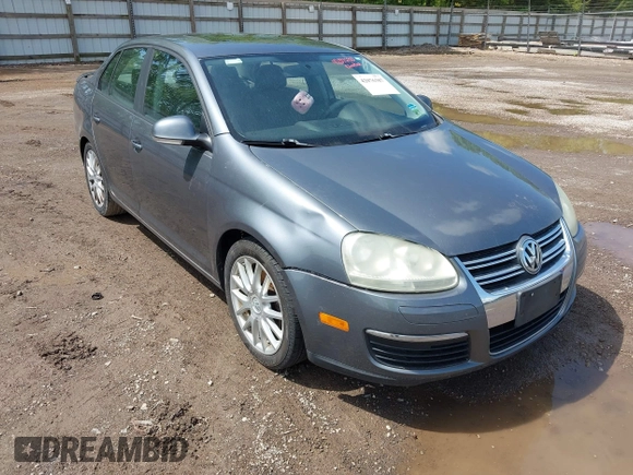 2008 Volkswagen Jetta Sedan Wolfsburg with VIN 3VWRJ71K58M185147, listed as a IAAI auction lot 42076387 with 193,621 mi miles. Bid and sale history available at carsss.com. Image 6.