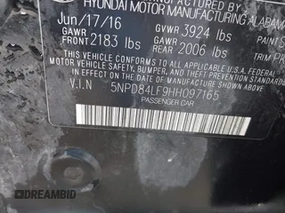 2017 Hyundai Elantra SE z VIN 5NPD84LF9HH097165, wystawiony jako IAAI lot #42066690 z przebiegiem 147 112 mil mil oraz . Historia ofert i sprzedaży dostępna na DreamBid. Obrazek 9.