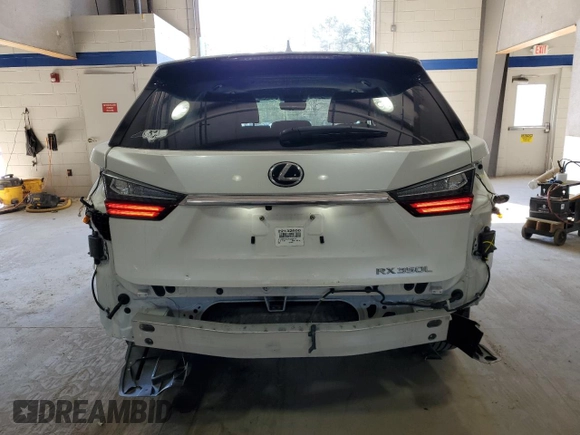 2022 Lexus RX with VIN JTJHZKEA2N2024718, listed as a Copart auction lot 47320555 with 35,742 mi miles and Salvage Title. Bid and sale history available at carsss.com. Image 6.