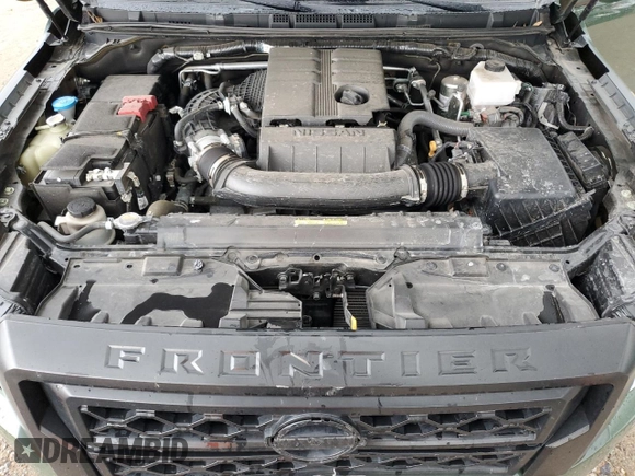 2023 Nissan Frontier PRO-4X with VIN 1N6ED1EKXPN669249, listed as a Copart auction lot 63694224 with 18,689 mi miles and Salvage Title. Bid and sale history available at carsss.com. Image 12.