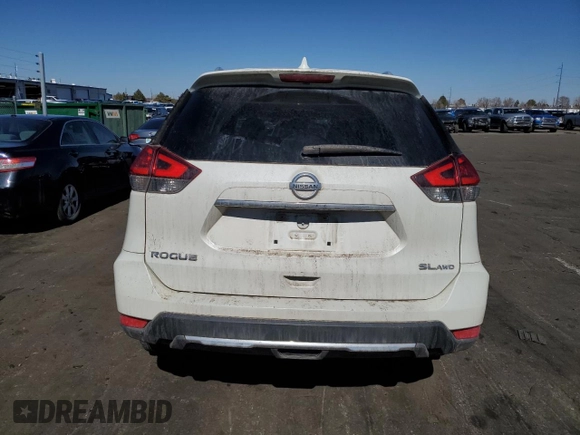 2017 Nissan Rogue SL with VIN 5N1AT2MV2HC747036, listed as a Copart auction lot 47625465 with 112,231 mi miles and Salvage Title. Bid and sale history available at DreamBid. Image 6.
