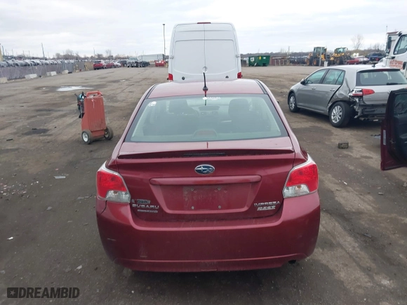 2012 Subaru Impreza Sedan 2.0i Premium with VIN JF1GJAB69CH029527, listed as a IAAI auction lot 41865233 with 110,775 mi miles. Bid and sale history available at carsss.com. Image 17.