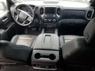 2021 GMC Sierra 1500 AT4 with VIN 3GTU9EET1MG464553, listed as a Copart auction lot 51775155 with 43,071 mi miles and Salvage Title. Bid and sale history available at carsss.com. Image 8.