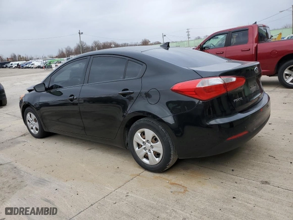 2015 Kia Forte LX with VIN KNAFK4A69F5335555, listed as a Copart auction lot 71662124 with 0 mi miles and Salvage Title. Bid and sale history available at carsss.com. Image 2.