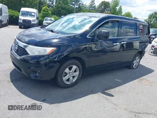 2015 Nissan Quest SV z VIN JN8AE2KP9F9124482, wystawiony jako IAAI lot #42195908 z przebiegiem 122 769 mil mil oraz . Historia ofert i sprzedaży dostępna na DreamBid. Obrazek 2.