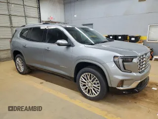 2024 GMC Acadia AWD Denali z VIN 1GKENRKS4RJ175955, wystawiony jako Copart lot #47059255 z przebiegiem Nie podano mil oraz Szkoda całkowita • Salvage title. Historia ofert i sprzedaży dostępna na DreamBid. Obrazek 4.