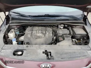 2017 Kia Sedona LX with VIN KNDMB5C11H6219569, listed as a Copart auction lot 50744505 with 89,579 mi miles and Salvage Title. Bid and sale history available at carsss.com. Image 12.