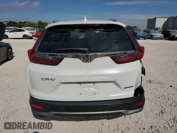 2021 Honda CR-V Touring with VIN 7FARW1H95ME006354, listed as a Copart auction lot 88819855 with 48,143 mi miles and Salvage Title. Bid and sale history available at carsss.com. Image 6.