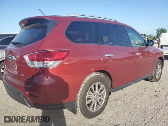 2015 Nissan Pathfinder S с VIN 5N1AR2MM4FC689286, выставлен на аукционе Copart как лот 57658074 с пробегом 90 363 миль миль и Списание • Salvage title. История ставок и продаж доступна на DreamBid. Изображение 3.