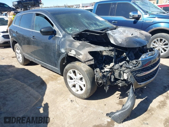 2012 Mazda CX-9 Touring with VIN JM3TB2CA7C0345836, listed as a IAAI auction lot 41722489 with Not Provided miles and . Bid and sale history available at carsss.com. Image 1.