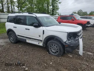 2023 Ford Bronco Sport Big Bend z VIN 3FMCR9B69PRE06776, wystawiony jako Copart lot #58090135 z przebiegiem 25 645 mil mil oraz Szkoda całkowita • Salvage title. Historia ofert i sprzedaży dostępna na DreamBid. Obrazek 4.