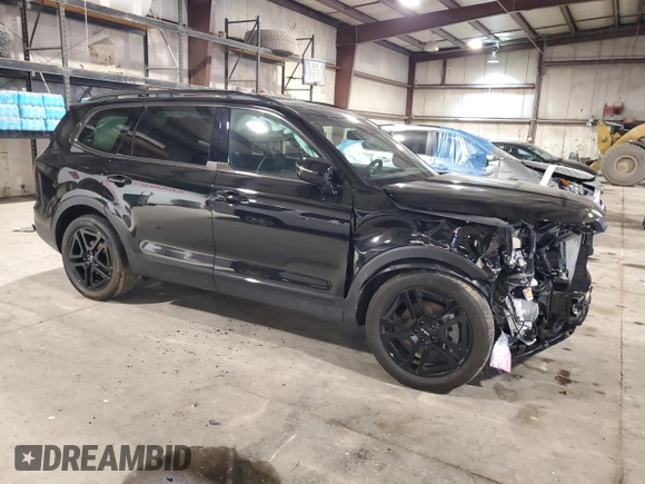 2024 Kia Telluride SX X-Line с VIN 5XYP5DGC3RG461577, выставлен на аукционе Copart как лот 60151515 с пробегом 6 609 миль миль и Списание • Salvage title. История ставок и продаж доступна на DreamBid. Изображение 4.
