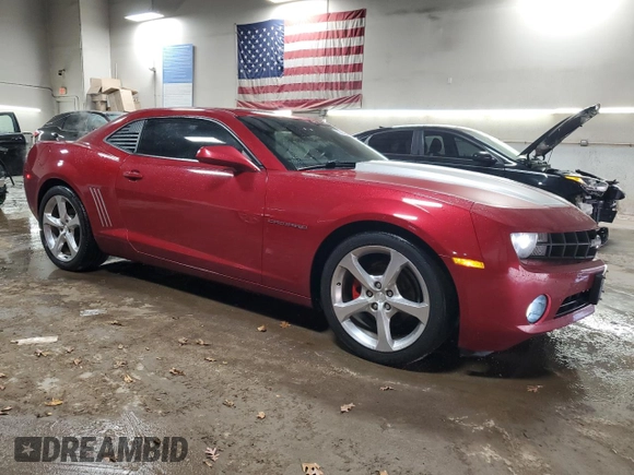 2013 Chevrolet Camaro LT with VIN 2G1FC1E31D9247395, listed as a Copart auction lot 52092275 with 149,614 mi miles and Salvage Title. Bid and sale history available at carsss.com. Image 4.