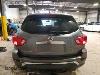 2017 Nissan Pathfinder SV with VIN 5N1DR2MM4HC695511, listed as a Copart auction lot 53692755 with 90,148 mi miles and Salvage title. Bid and sale history available at DreamBid. Image 6.