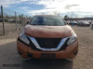 2015 Nissan Murano Platinum with VIN 5N1AZ2MH0FN287093, listed as a Copart auction lot 43583183 with 105,554 mi miles. Bid and sale history available at carsss.com. Image 5.
