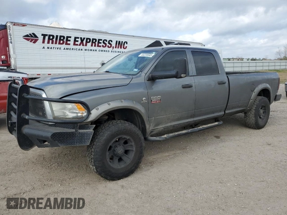 2012 Ram 2500 ST with VIN 3C6UD5HLXCG303909, listed as a Copart auction lot 44228595 with 276,595 mi miles and Salvage Title. Bid and sale history available at carsss.com. Image 2.