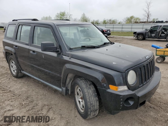 2007 Jeep Patriot Sport with VIN 1J8FT28W87D342765, listed as a Copart auction lot 49204775 with 144,345 mi miles and Salvage Title. Bid and sale history available at DreamBid. Image 4.