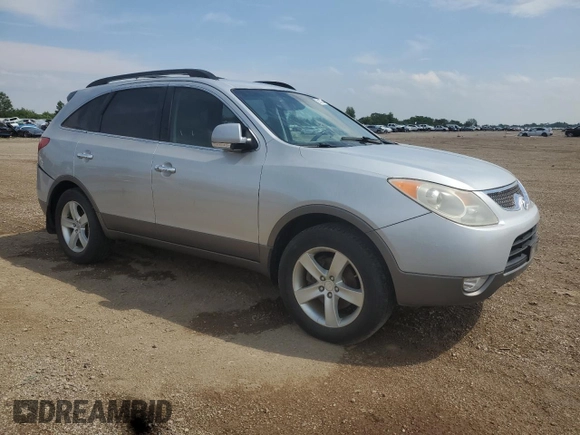 2007 Hyundai Veracruz GLS with VIN KM8NU73C47U019609, listed as a Copart auction lot 59218225 with 212,978 mi miles and Salvage title. Bid and sale history available at DreamBid. Image 4.