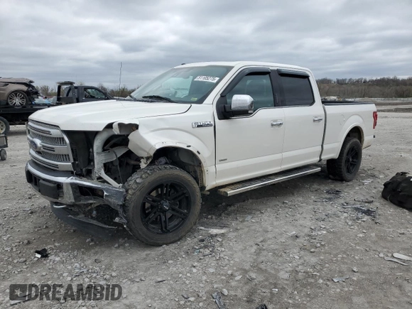 2017 Ford F-150 XL with VIN 1FTFW1EG7HFC64393, listed as a Copart auction lot 51105275 with 96,816 mi miles and Salvage Title. Bid and sale history available at carsss.com. Image 1.