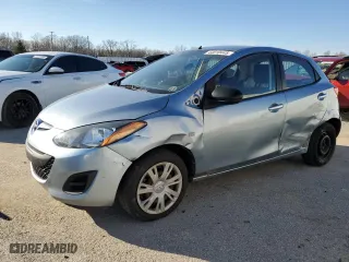 2013 Mazda Mazda2 Sport with VIN JM1DE1KY3D0170001, listed as a Copart auction lot 44810445 with 114,789 mi miles and Non Repairable. Bid and sale history available at carsss.com. Image 1.