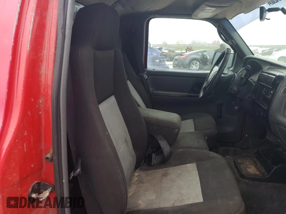 2006 Ford Ranger XL with VIN 1FTYR10UX6PA09760, listed as a Copart auction lot 53518205 with 0 mi miles and Clean Title. Bid and sale history available at carsss.com. Image 10.