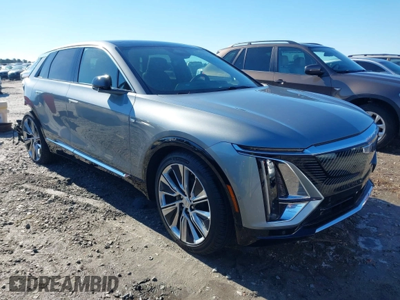2024 Cadillac LYRIQ Luxury z VIN 1GYKPSRL0RZ127699, wystawiony jako IAAI lot #41358921 z przebiegiem 1114 mil mil oraz . Historia ofert i sprzedaży dostępna na DreamBid. Obrazek 1.