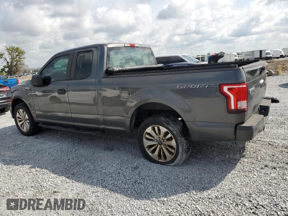 2016 Ford F-150 XL with VIN 1FTEX1CP1GFD12884, listed as a Copart auction lot 50345345 with 194,286 mi miles and Clean Title. Bid and sale history available at carsss.com. Image 2.