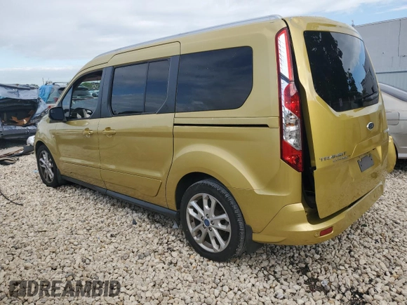 2015 Ford Transit Connect Wagon Titanium with VIN NM0GE9G73F1195437, listed as a Copart auction lot 53275754 with 62,196 mi miles and Salvage Title. Bid and sale history available at carsss.com. Image 2.