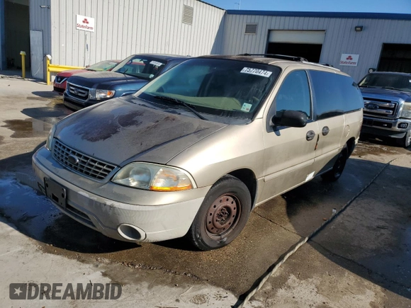 2001 Ford Windstar Wagon LX with VIN 2FMZA51481BB81136, listed as a Copart auction lot 75770474 with 0 mi miles and Non Repairable. Bid and sale history available at carsss.com. Image 1.